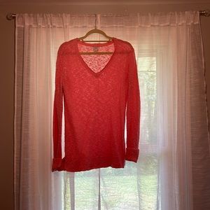 Pink JCrew Sweater